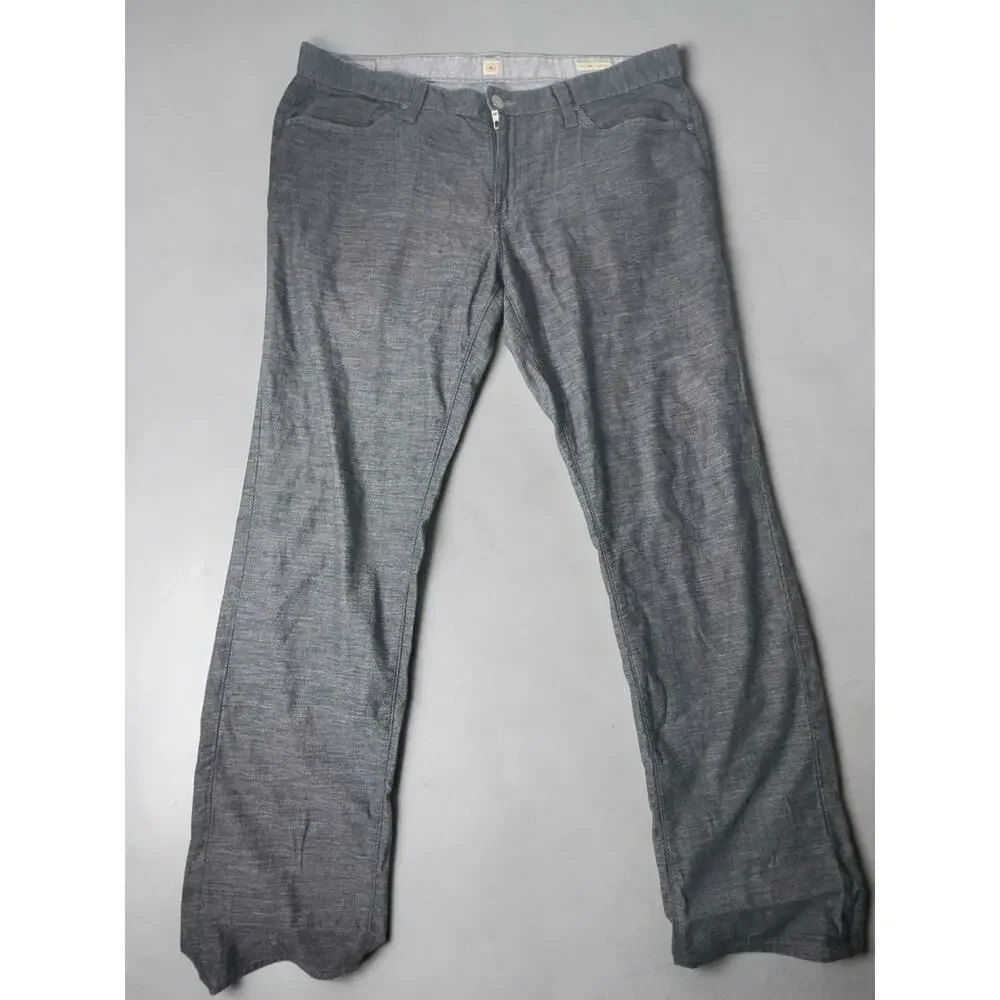 AGAVE Denim No 11 Classic Pants Mens 40 Made in USA Straight Fit Premium - Picture 1 of 7